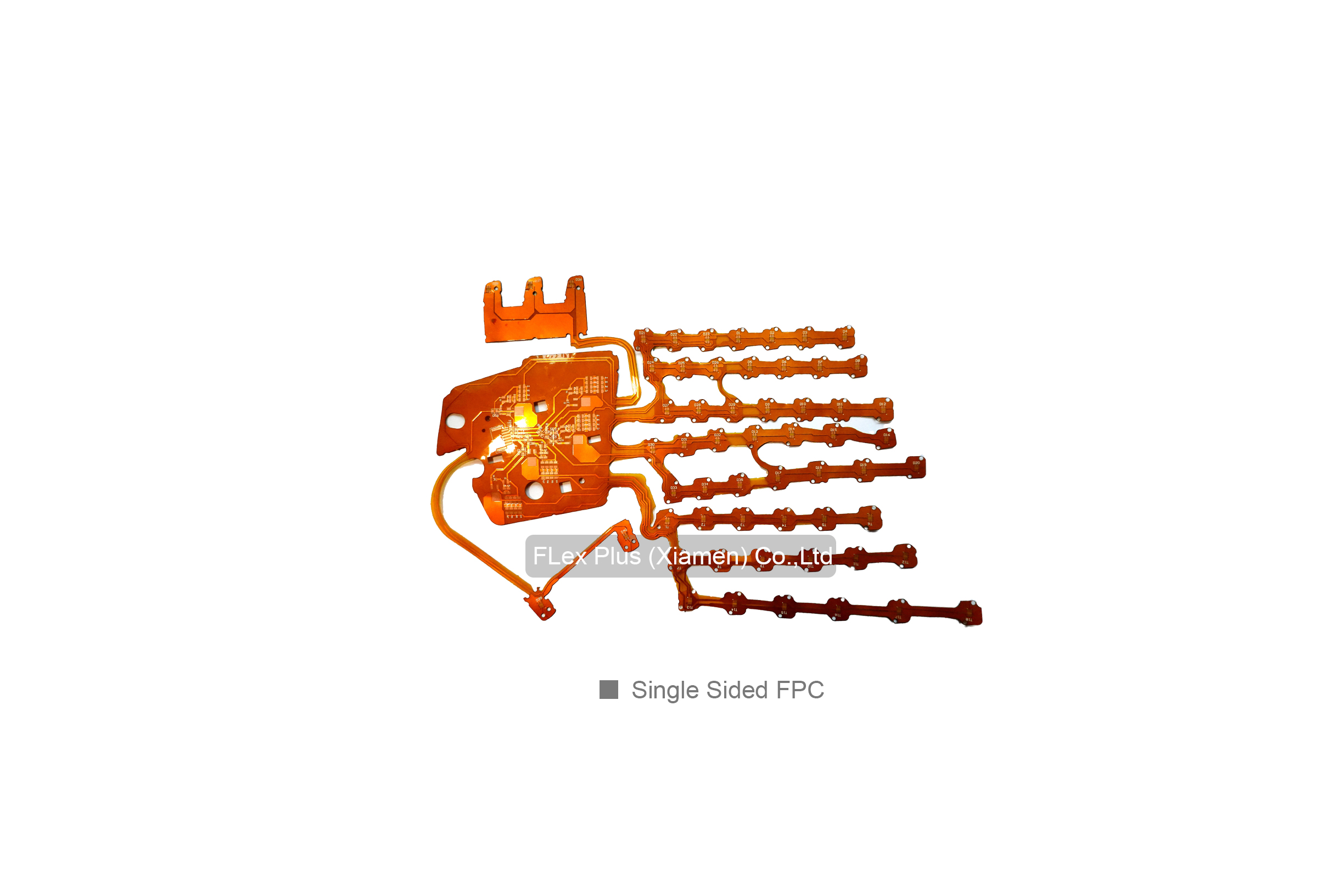 Single-Sided FPC for EVs LED Matrix Headlight